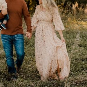 Gorgeous fall maxi dress